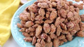 Roasted Cinnamon Sugar Almonds [upl. by Ainna152]