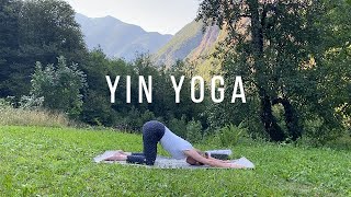 Yin Yoga  Achtsamkeit amp tiefe Entspannung  oberer Rücken Schultern amp Nacken [upl. by Erastatus]