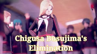 Chigusa Busujimas Elimination  TheOneHeartClub  yanderesimulator [upl. by Oirrad]