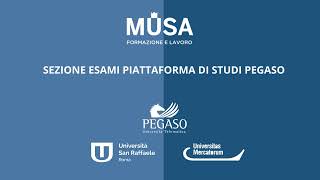 Sezione esami pegaso  Musa ECP Pegaso [upl. by Jonis]