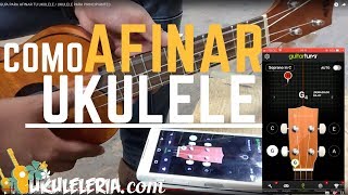 Como Afinar Ukulele  Guía para principiantes [upl. by Acinoev]