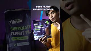 Best Plant Protein Powder in India  Alpino Peanut Protein Review [upl. by Sik]