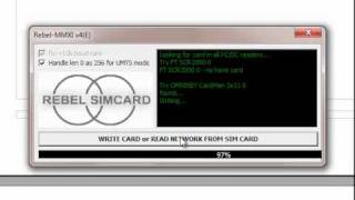 Rebel Micro Sim firmware programming software demo video [upl. by Libna319]