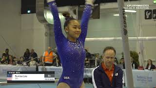 Sunisa Lee  Bars USA  2019 City of Jesolo Trophy [upl. by Engeddi707]