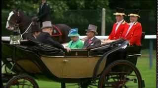 Royal Ascot Day 5  Carriage Procession  June 2012 [upl. by Dolli82]