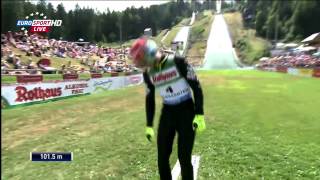 Janne Ahonen  Hinterzarten 2013  1015m HD [upl. by Oirifrop730]