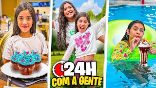 24H COM A GENTE NO RESORT TUDO QUE FIZEMOS JUNTO COM VOCÊS [upl. by Elledoj]