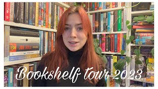 BOOKSHELF TOUR 1 📚 POZNAŃ 2023 📖 [upl. by Bandler]