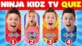 Ninja Kidz TV Quiz 2 Payton Delu Bryton Ashton Paxton [upl. by Uzzi]