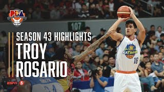 PBA 2018 Highlights Troy Rosario [upl. by Sonja]