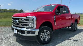 2024 Ford Super Duty F350  Red Lariat SuperCab Review [upl. by Barty596]