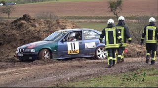 Werra Meißner Rallye 2017 HD  Die Feuerwehr dein Freund und Helfer [upl. by Ahsemrak]