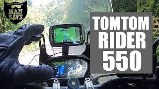 TomTom Rider 550  Five reasons to choose a dedicated Sat Nav [upl. by Ardnek974]