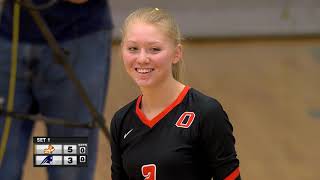 Girls High School Volleyball Champlin Park vs Osseo Volleyball [upl. by Berkeley606]