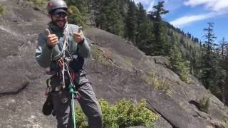 The Crack Route in Icicle Creek Canyon Leavenworth  Cascades Climbing [upl. by Eirol134]