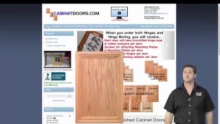 Kitchen Cabinet Doors  How to choose replacements [upl. by Eninnej]