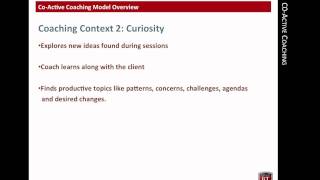 CoActive Coaching Model Overview  CBCS [upl. by Horvitz]