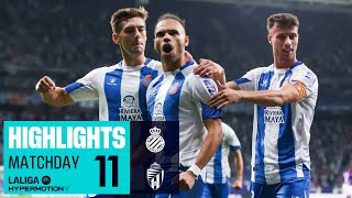 Resumen de RCD Espanyol vs Real Valladolid CF 20 [upl. by Aivle145]