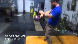 Kettlebell Sport Swing Technique with Joe Daniels Swing This Kettlebell [upl. by Katrina]