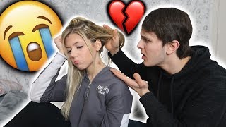 HICKEY PRANK ON BOYFRIEND [upl. by Aerdnaz]