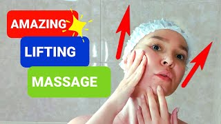 Natural Face Lift  SelfMassage [upl. by Nolyarg]