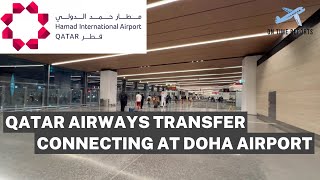 🇶🇦 Doha Hamad Airport DOH Transfer and Connection Process [upl. by Karp]