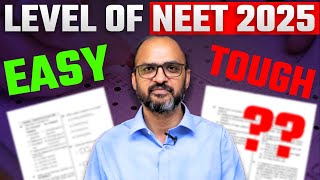 NEET 2025 Expected to be EASY or Difficult  What will be the level of NEET 2025  neet [upl. by Haskel]