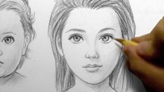 How to Draw Babies Teens amp Adults FEMALE [upl. by Maier479]