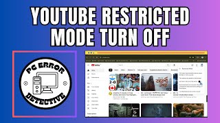 How To Turn Off Restricted Mode On YouTube In Windows [upl. by Adair878]