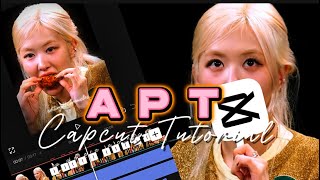 “APT”  Tiktok trend  Capcut Tutorial  Kpop edits  Editing chronicles [upl. by Reldnahc]