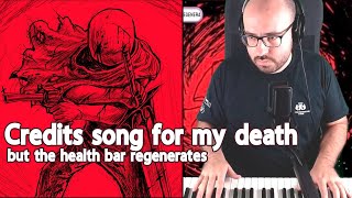 quotCredits song for my deathquot but the health bar regenerates  Piano Improvisation [upl. by Nesahc]