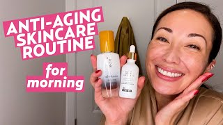 Morning Skincare Routine to Firm amp Plump Your Complexion  Skincare with Susan Yara [upl. by Eirrol144]