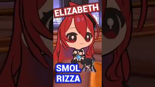 SMOL ERB amp RIZZA erb elizabethrosebloodflame nerissaravencroft nerissa vtuber hololive [upl. by Llevron]