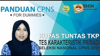 FULL PEMBAHASAN TES KARAKTERISTIK PRIBADI TKP KUNCI JAWABAN TIPS DAN TRIK CAT UJIAN CPNS 2020 [upl. by Carrillo]