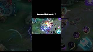 Destroyed In Seconds 🗿 mobilelegends mobilelegend mlbb mlbbindonesia mlbbshorts ml shorts [upl. by Durr]