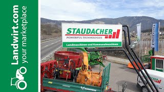 Staudacher  Südtirols Landmaschinen  landwirtcom [upl. by Ecarg]