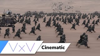 Death Korps of Krieg Epic Trench Attack Warhammer 40k  Cinematic  Call to Arms [upl. by Aratak421]