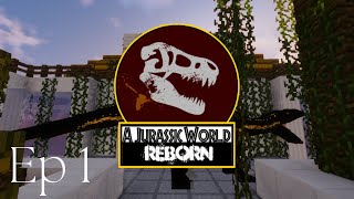 Jurassic World Reborn Minecraft Modded Survival Ep1 DINOSAURS IN MINECRAFT Rexxit Modpack [upl. by Thain92]