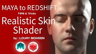 Realastic Skin Shader using RedShift amp Maya [upl. by Woodson]