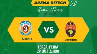 COPA PELADEIROS  SEMI FINAL  MILENIO X JARAGUÁ [upl. by Leirraj]