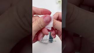 Watch thisThe right way to use sticky tab pressonails ellieyoungnails nailtutorialclips [upl. by Nairrod]