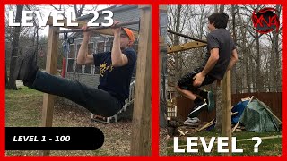 Extreme Pull Ups Level 1 to 100 [upl. by Ahsasal]