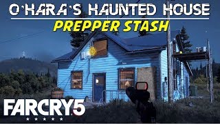 OHaras Haunted House Henbane River Prepper Stash Guide Turn On Power amp Enter the Barn Far Cry 5 [upl. by Amesari]