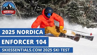 2025 Nordica Enforcer 104  SkiEssentialscom Ski Test Review [upl. by Inaffit]