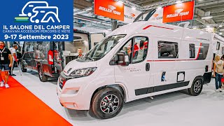 ROLLER TEAM LIVINGSTONE K2 SPORT LIMITED 54 M CAMPER VAN SALONE DEL CAMPER 2023 PARMA [upl. by Nordek]