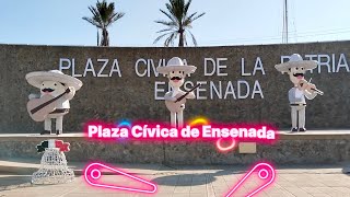 Plaza Cívica de Ensenada Baja California Mexico [upl. by Briana]