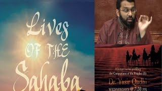 Lives of the Sahaba 2  Abu Bakr AsSiddiq Pt2  PreIslam life amp Conversion story  Yasir Qadhi [upl. by Assi]