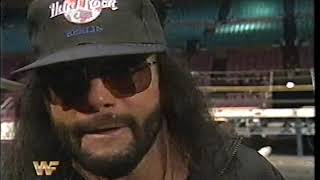 Macho Man Randy Savage Interview 03201994 [upl. by Acirfa]