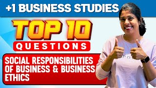 1 Christmas Exam  Business Studies  Social Responsibilities Of Business  Important 10 Questions [upl. by Pleasant294]