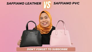 Episode 18 Kate Spade Schuyler Medium Dome Satchel  Saffiano Leather vs Saffiano PVC [upl. by Rammaj]